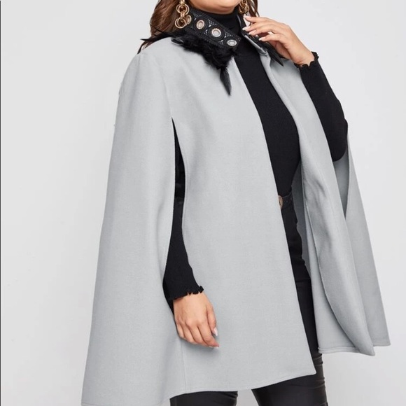 Beautiful woman cape coat - Picture 4 of 9